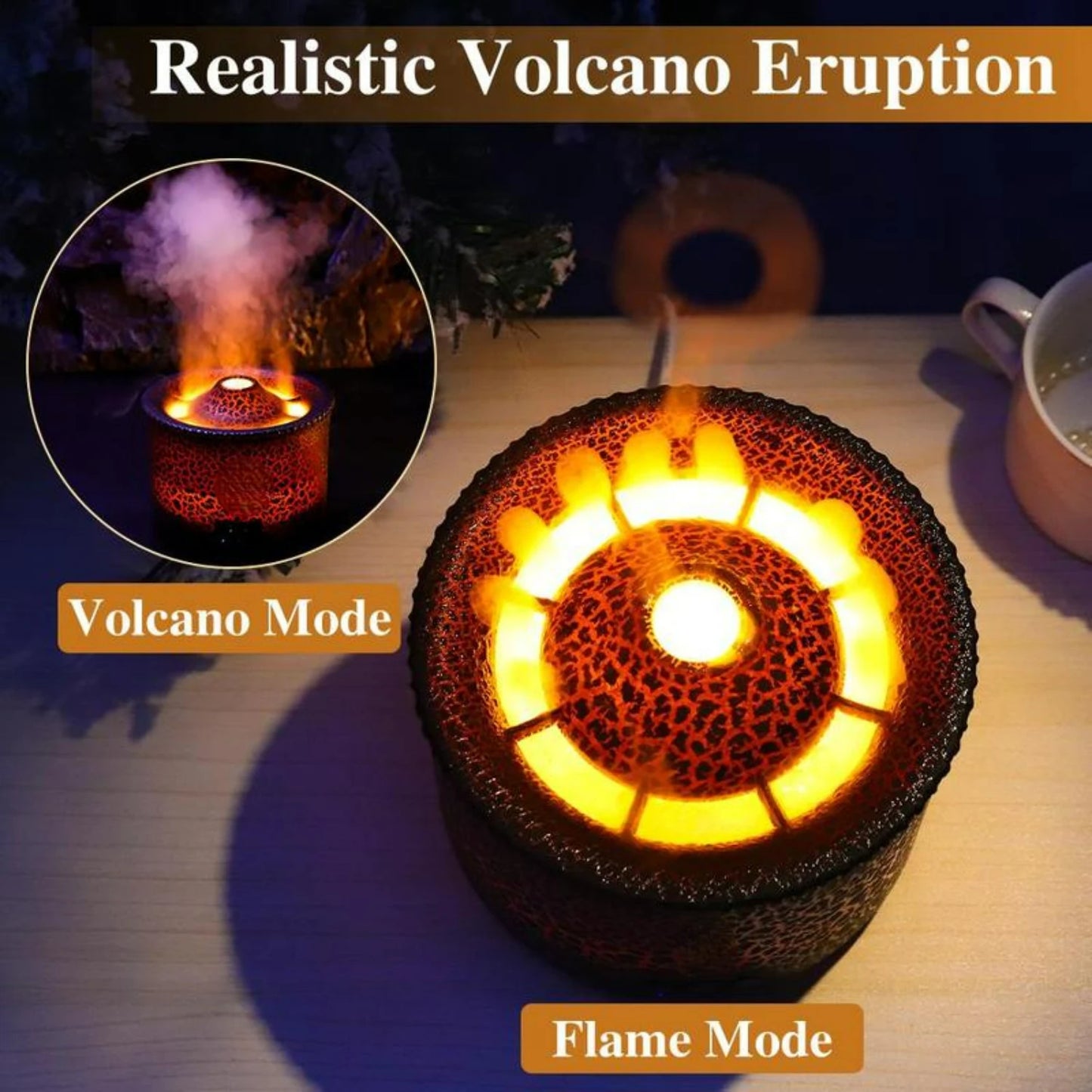 Realistic Flame Humidifier