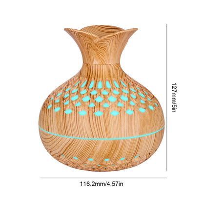 Wood Grain Flower Humidifier